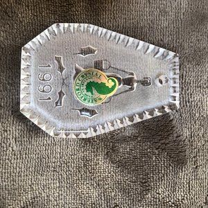 Waterford 1991 Christmas ornament
